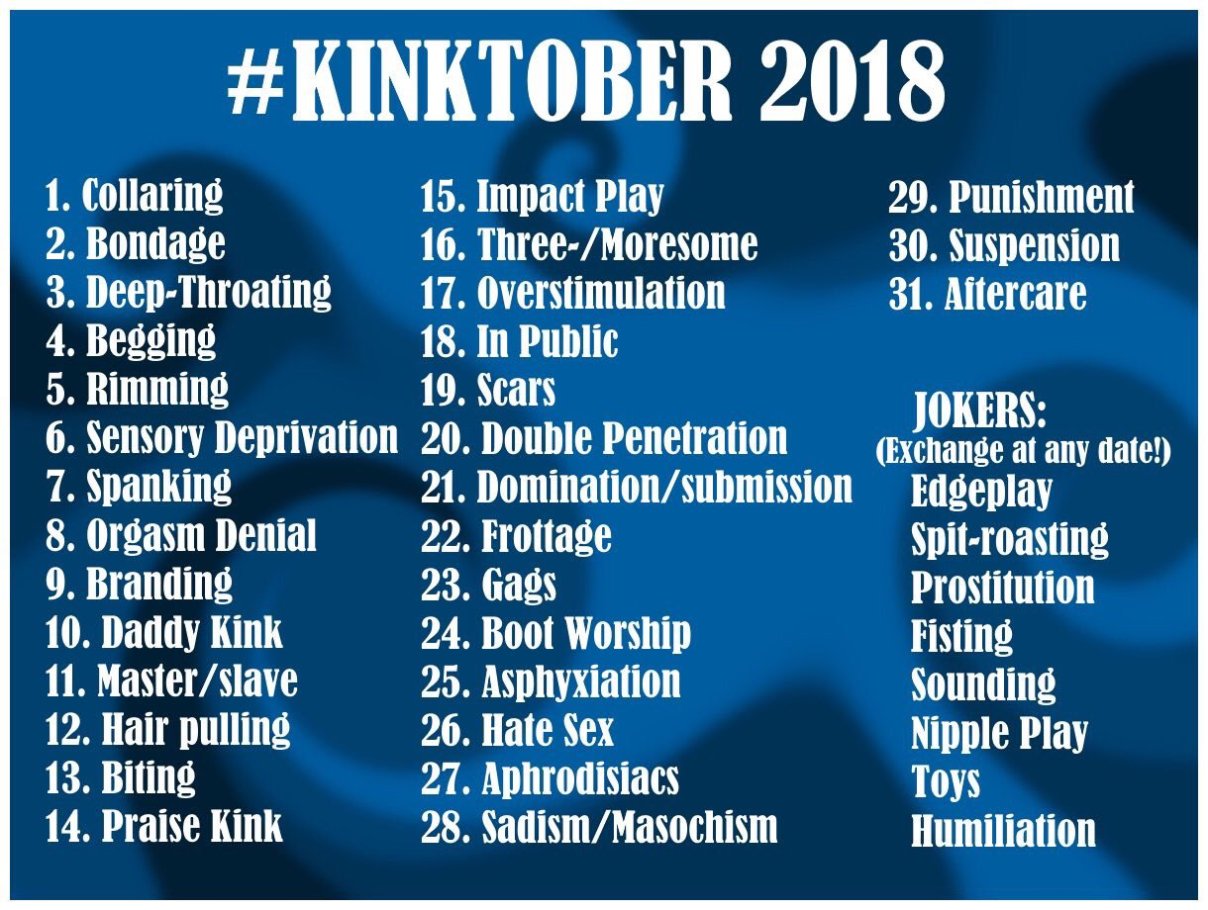 kinktober2018.